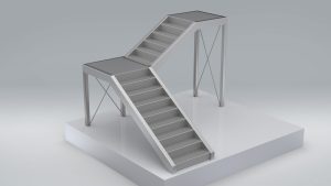 New Product Development Exterior Staircase 1, New Product Development