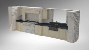 Residential Cabinetry Shop Drawing Residential Kitchen
