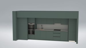 Commercial Millwork Shop Drawing 03. Tea Point 01, Commercial Millwork Shop Drawing