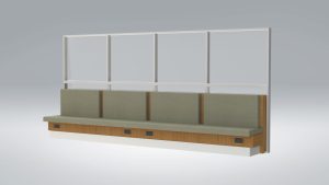 Commercial Millwork Shop Drawing 05. Seating 001, Commercial Millwork Shop Drawing